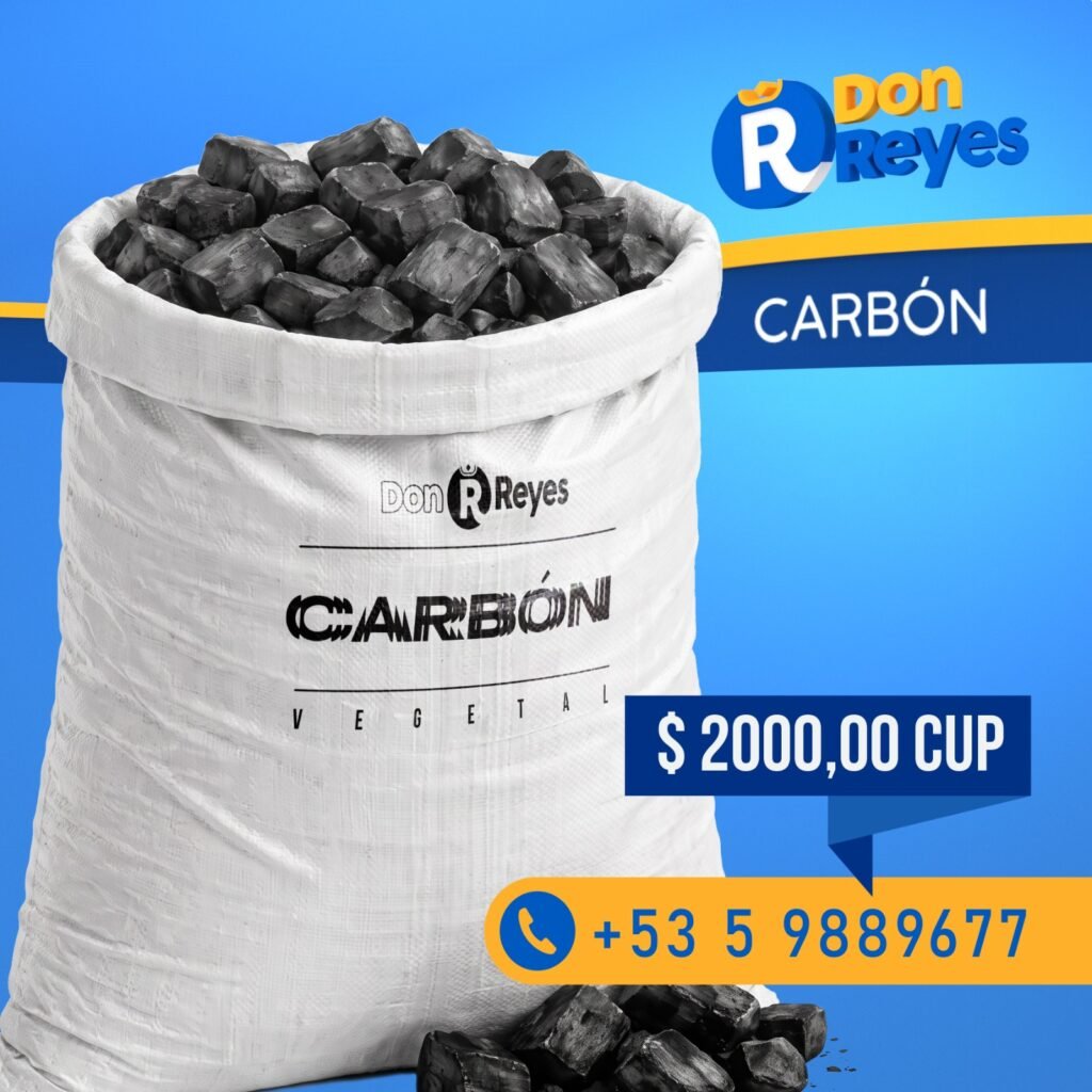 Carbón de Marabú Don Reyes (15 kg)